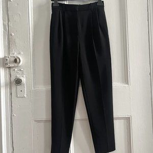 Proenza Schouler Black Trousers Size 2
